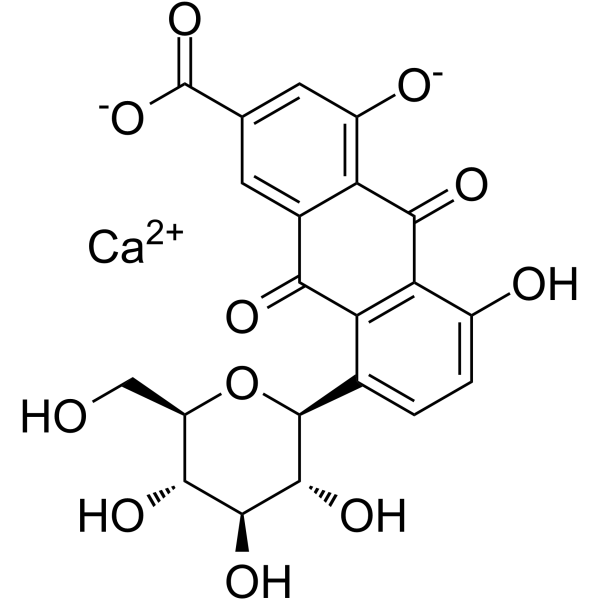 Rhein-8-<em>glucoside</em> calcium
