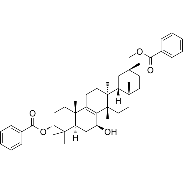 3,29-Dibenzoyl rarounitriol Chemical Structure
