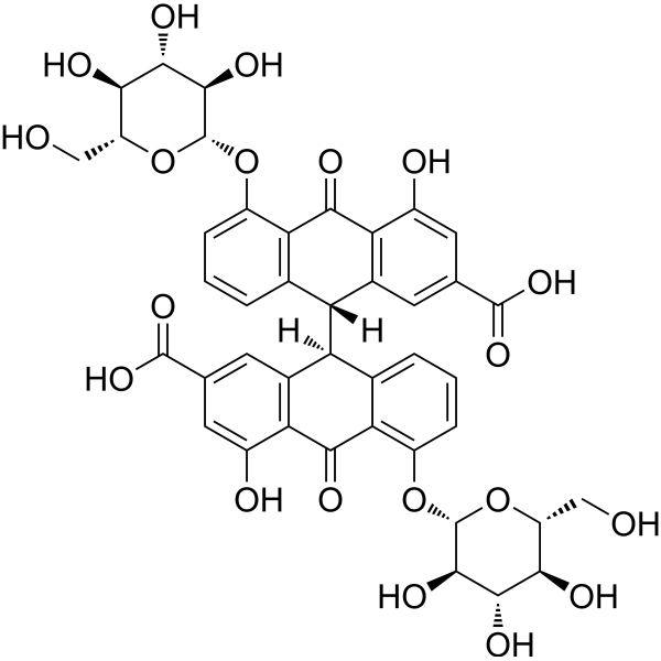 Sennoside B (Standard) Chemical Structure