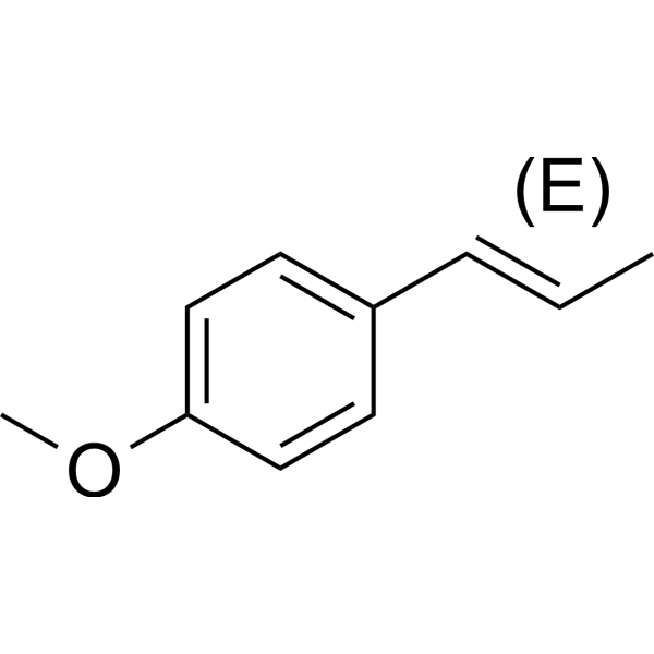 Trans-Anethole Chemical Structure