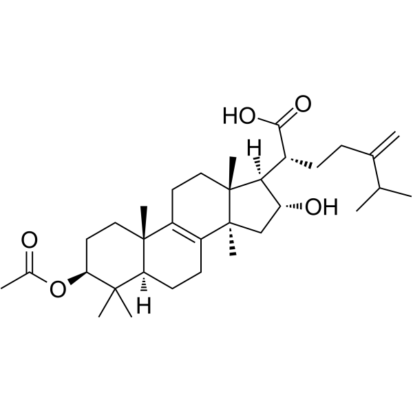 Pachymic acid Chemical Structure