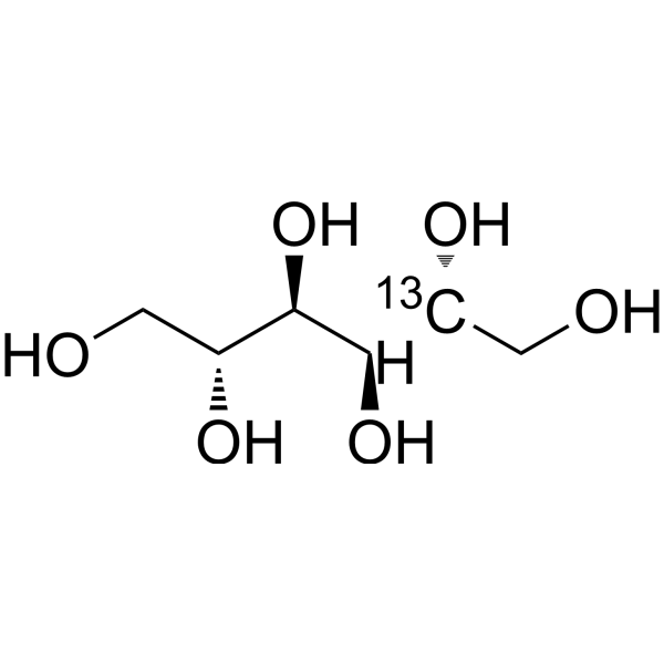 D-Mannitol-2-13C Chemical Structure