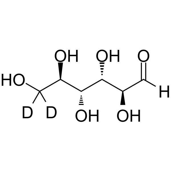 D-Mannose-d2 Chemical Structure