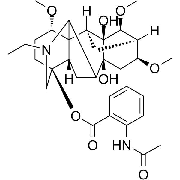 Lappaconitine Chemical Structure