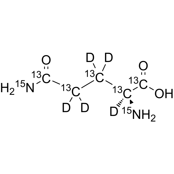 L-Glutamine-13C5,15N<em>2</em>,d5
