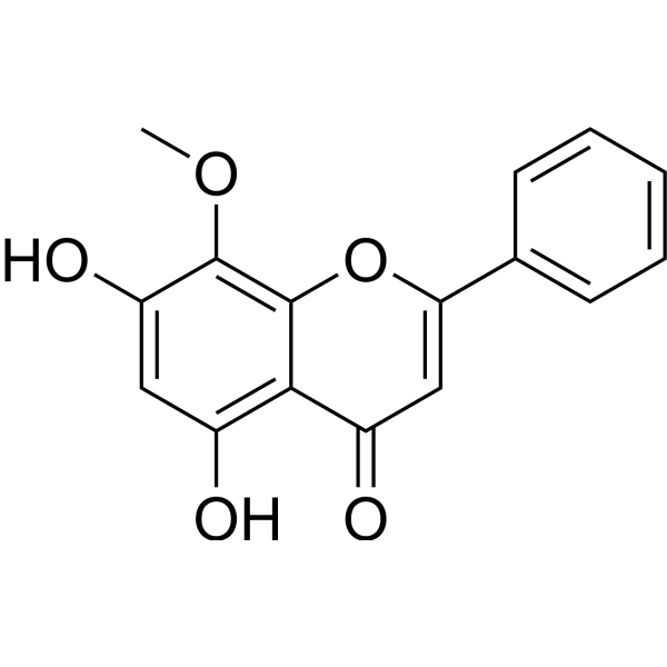 Wogonin Chemical Structure