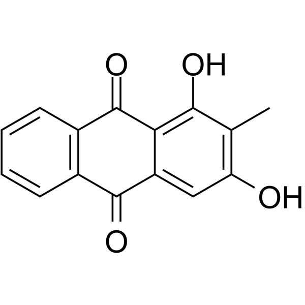 Rubiadin Chemical Structure