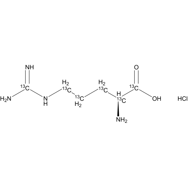 L-Arginine-<em>13</em>C<em>6</em> hydrochloride