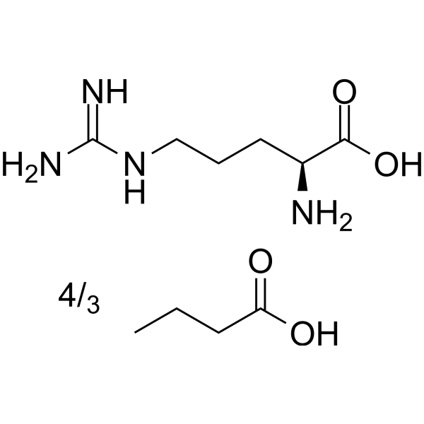 L-Arginine butanoate Chemical Structure