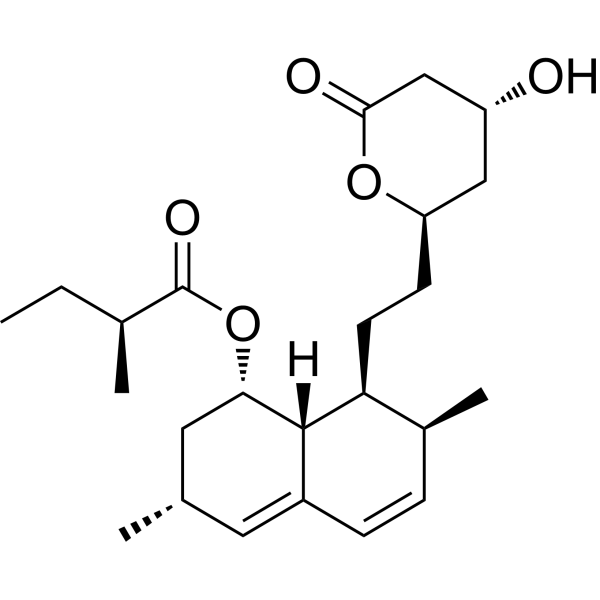 Lovastatin Chemical Structure