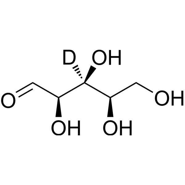 Xylose-d1-2 Chemical Structure