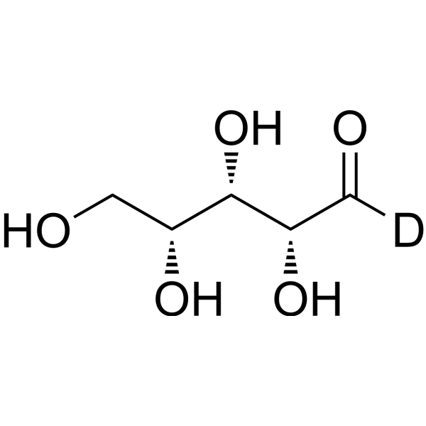 Xylose-d-3 Chemical Structure