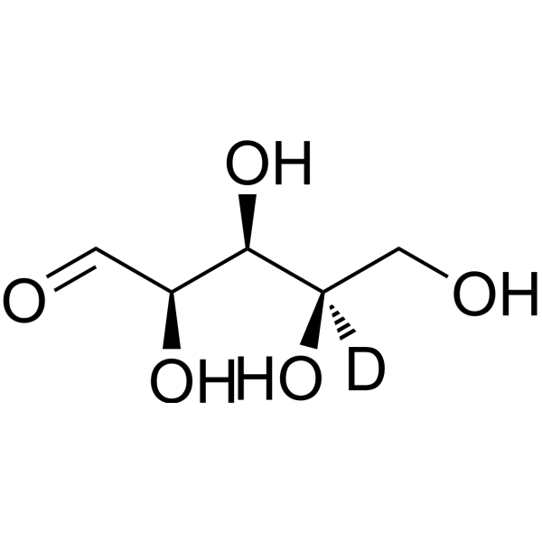 Xylose-d1 Chemical Structure