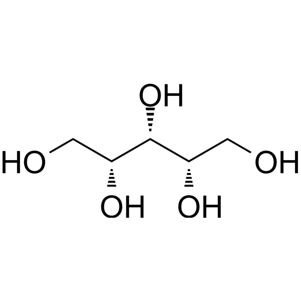 Xylitol Chemical Structure