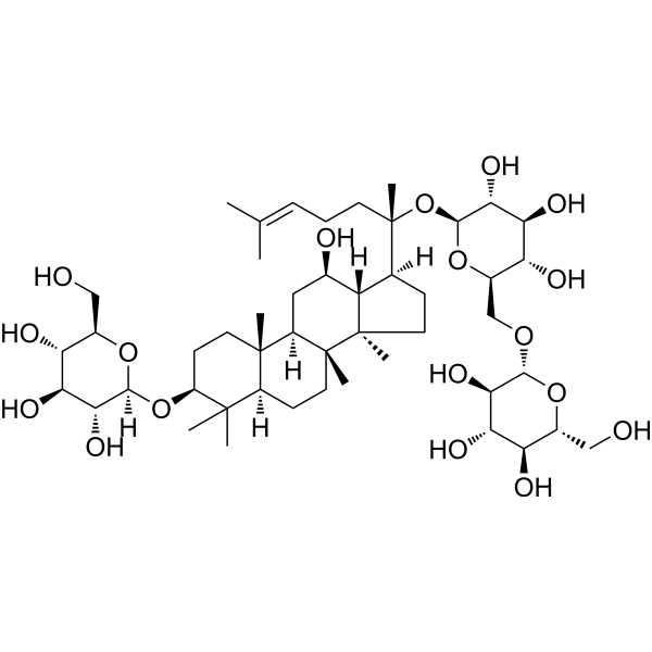 Gypenoside XVII Chemical Structure