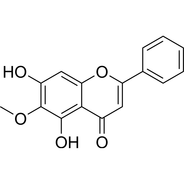 Oroxylin A Chemical Structure