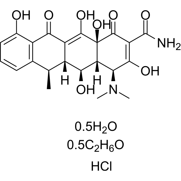 Doxycycline (hyclate) Chemical Structure
