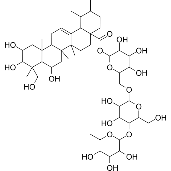 Madecassoside Chemical Structure