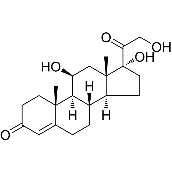 Hydrocortisone Chemical Structure