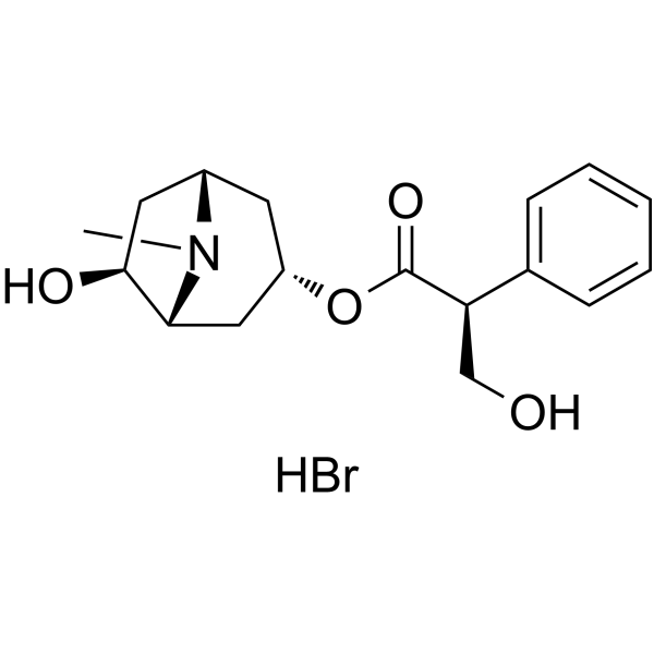 Anisodamine hydrobromide Chemical Structure