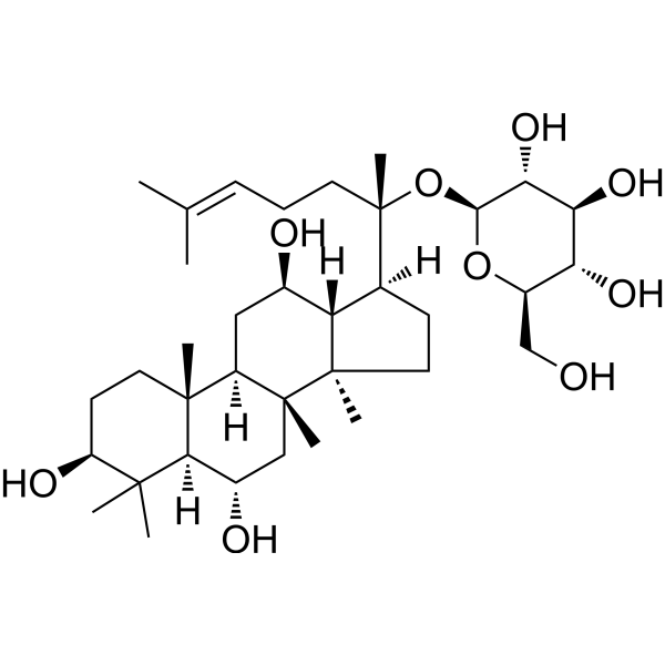 Ginsenoside F1 Chemical Structure