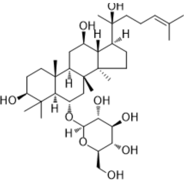 Ginsenoside Rh1 Chemical Structure