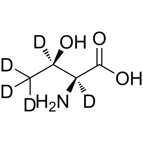 L-Threonine-d<sub>5</sub> Chemical Structure