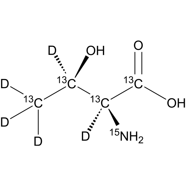 L-Threonine-13C4,15N,d5