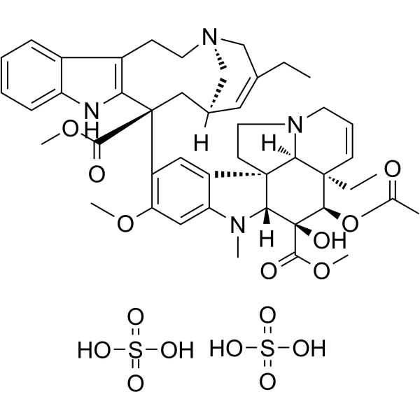 Anhydrovinblastine sulfate Chemical Structure