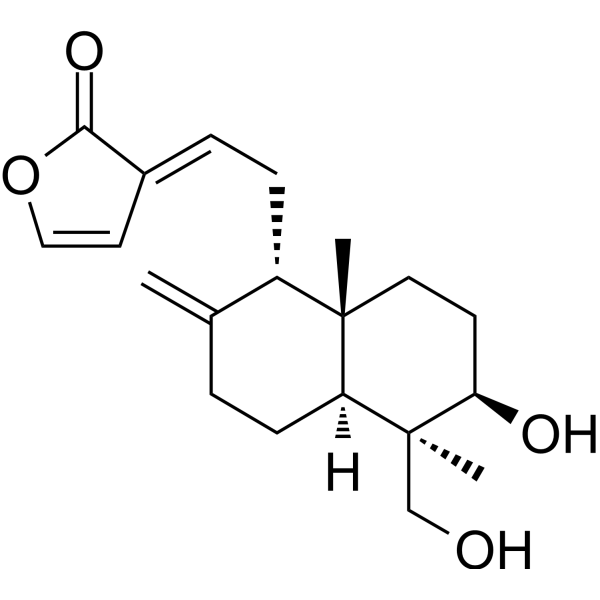 Dehydroandrographolide Chemical Structure