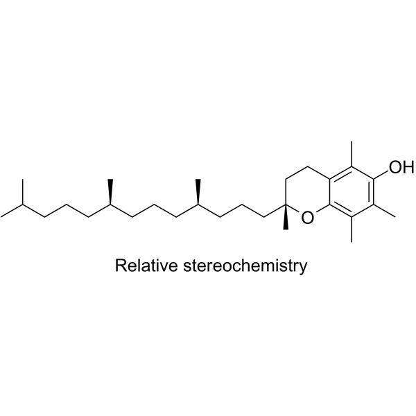 rel-α-Vitamin E Chemical Structure