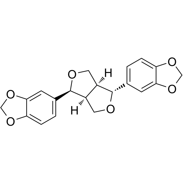 (-)-Asarinin Chemical Structure