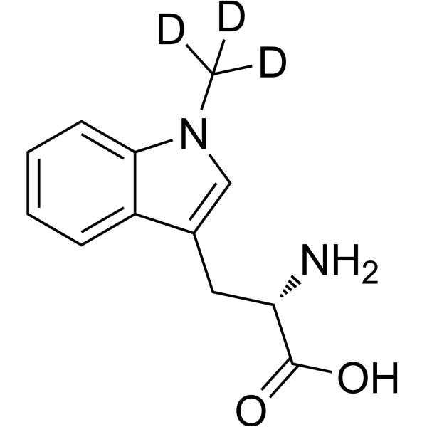 (S)-Indoximod-d<sub>3</sub> Chemical Structure