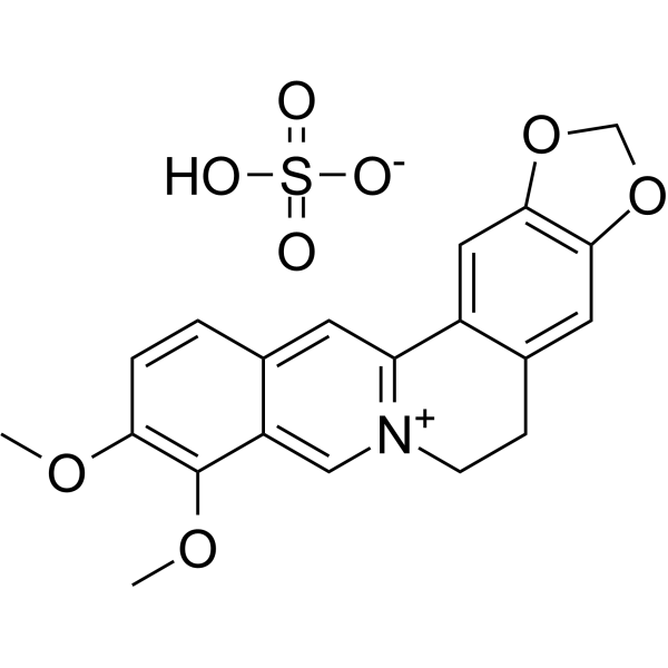 Berberine sulfate Chemical Structure