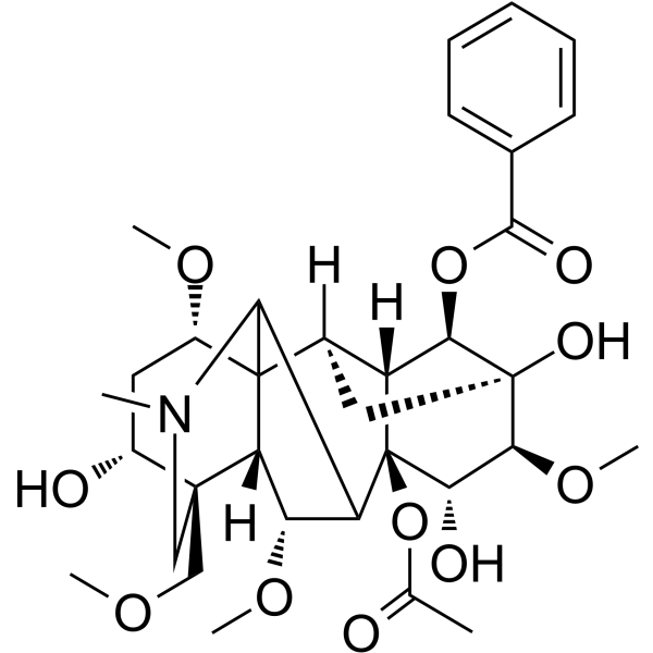 Mesaconitine Chemical Structure