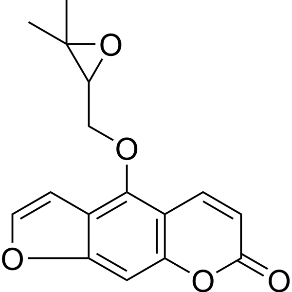 Oxypeucedanin Chemical Structure