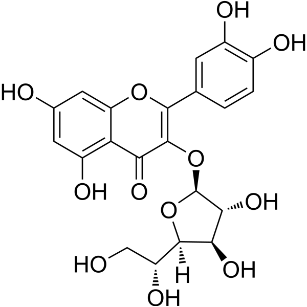 Isoquercitrin Chemical Structure