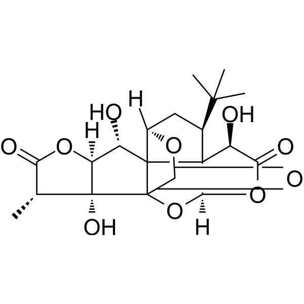 Ginkgolide B Chemical Structure