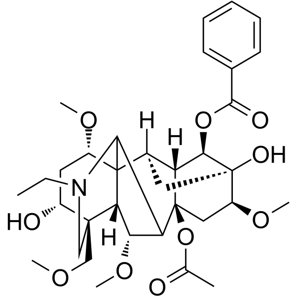 Indaconitine Chemical Structure