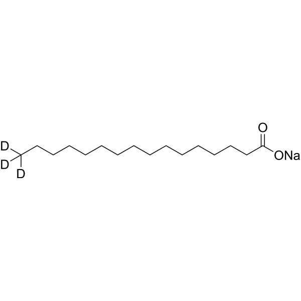 Palmitic acid-d3 sodium