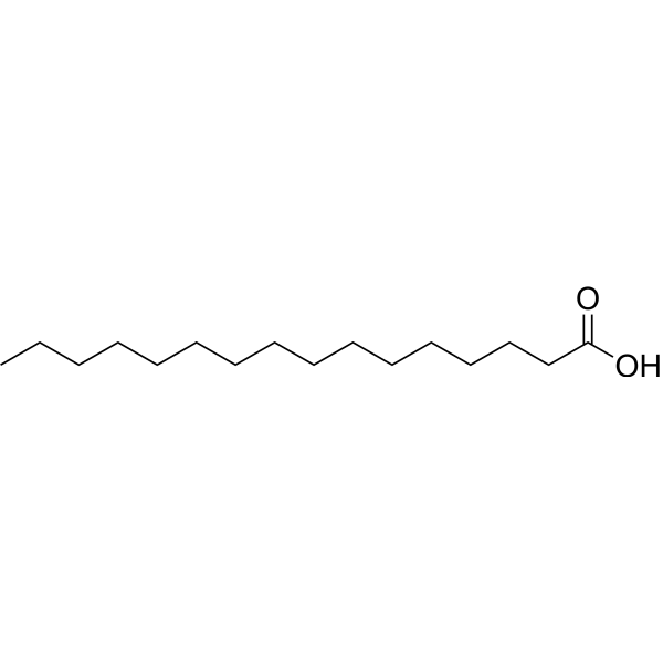 Palmitic acid (Standard) Chemical Structure
