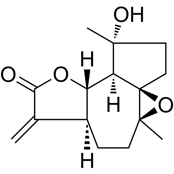 Epoxymicheliolide Chemical Structure