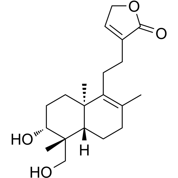 Deoxyandrographolide Chemical Structure