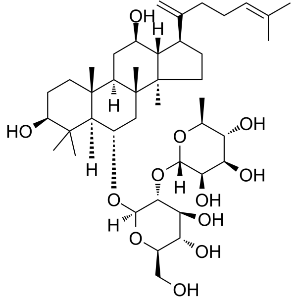 Ginsenoside Rg6 Chemical Structure