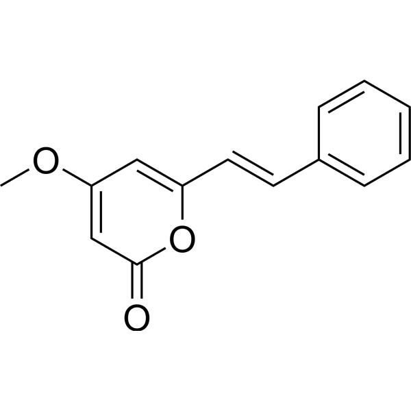 Desmethoxyyangonin Chemical Structure