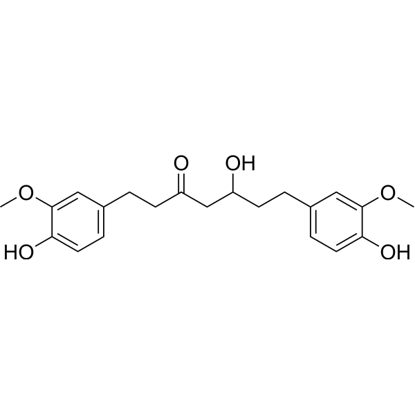 Hexahydrocurcumin Chemical Structure
