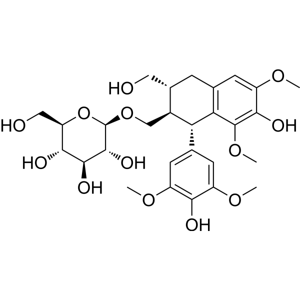 (+)-Lyoniresinol 3α-<em>O</em>-β-D-glucopyranoside