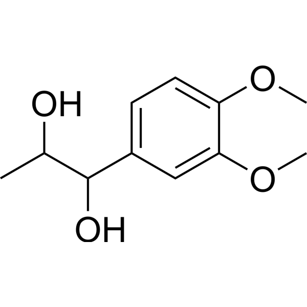 Methyl isoeugenol glycol Chemical Structure