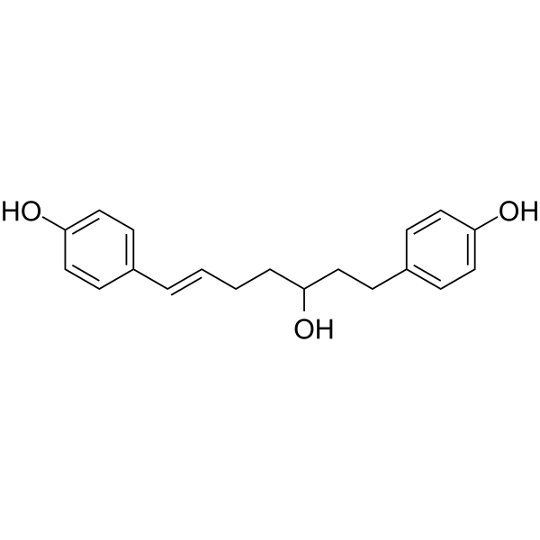 1,7-Bis(4-hydroxyphenyl)hept-6-en-3-ol Chemical Structure
