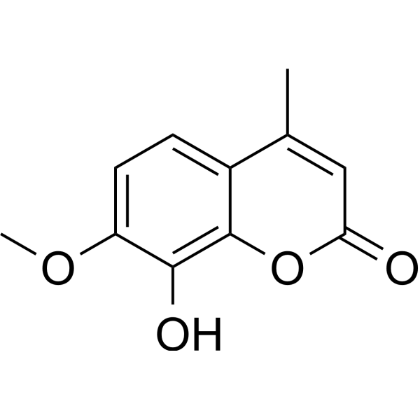 7-Methoxy-4-methyl-coumarin-8-ol Chemical Structure